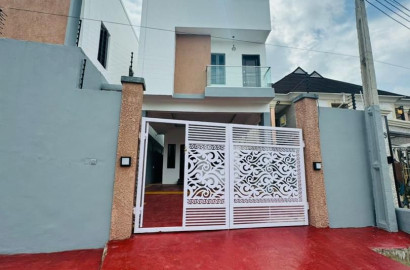 Elegant Newly Built 3 & 4 Bedroom Fully Detached Duplex with a BQ at ADENIYI JONES, IKEJA .