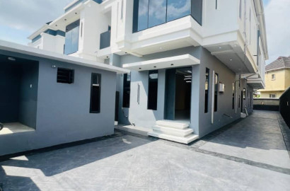 Idyllic Newly Built 4 Bedroom Semi Detached Duplex with a BQ at ADENIYI JONES, IKEJA
