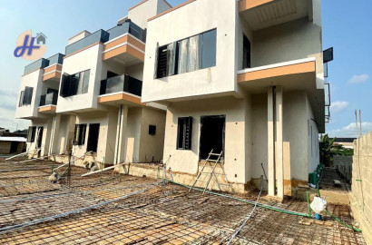 Modern Spacious 4 Bedroom Fully Detached Duplex with a standard Room BQ at Opebi Ikeja, Lagos, Nigeria.