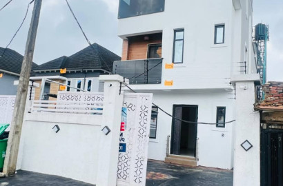 Pristine Newly Built 4 Bedroom Detached Duplex Plus BQ in a secured estate at Ogba,Ikeja.