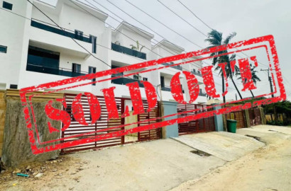 Elegant Newly Built 4 Bedroom Self Compound Terraced Duplex at Maryland Ikeja, Lagos, Nigeria.